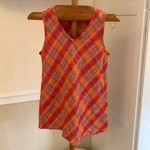 FLAX Brand Linen Tunic Top P 4-6